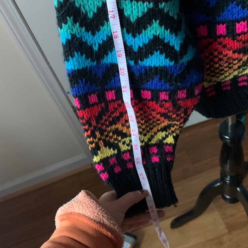 Vintage colorful sweater - Picture 6 of 6